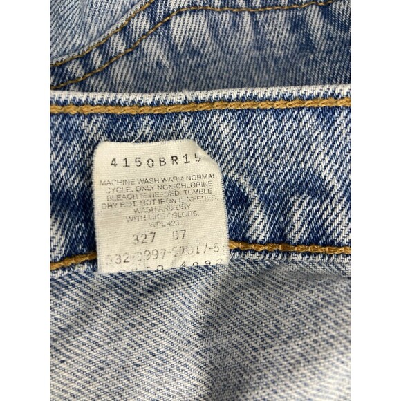VTG 90s Levi's 550 Relaxed Fit Tapered Leg Jeans Red Tab Women's 11 JR M 30X30.5 - Picture 12 of 16